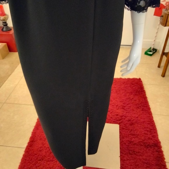 Black formal evening gown 6P - Picture 2 of 10